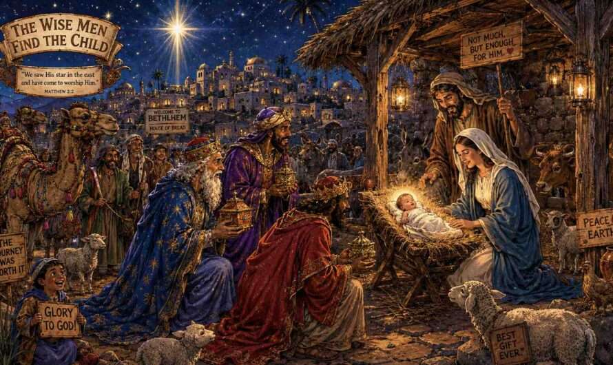 The Wise Men Find the Child