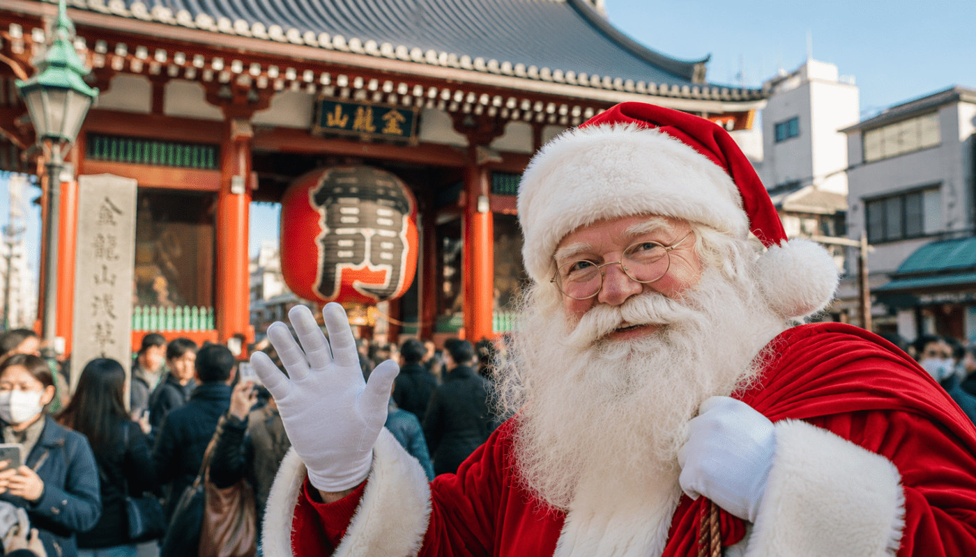 Hoteiosho: Do you have reindeer, or travel on foot?
