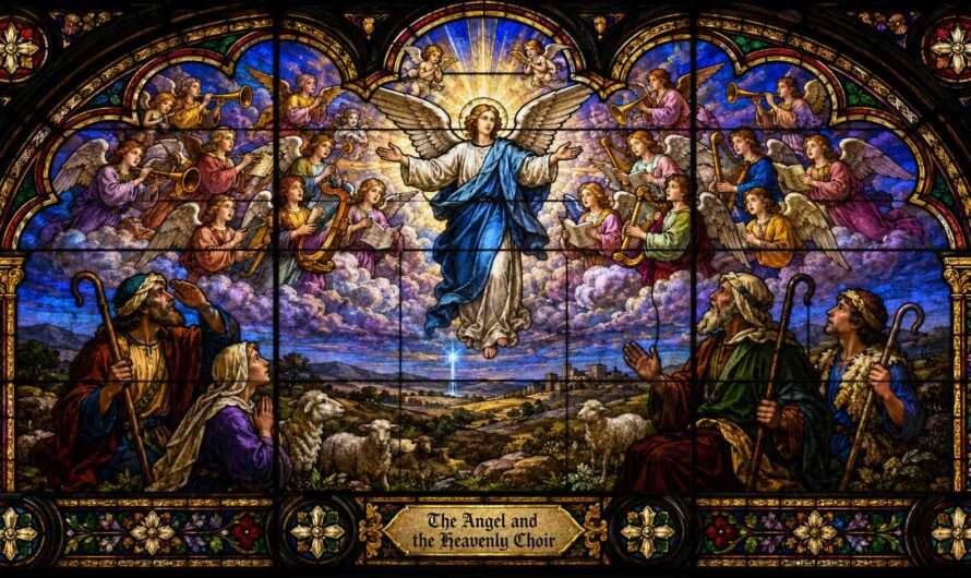 The Angel and the Heavenly Choir