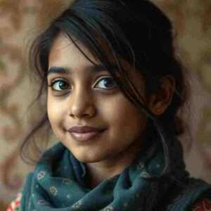 Priya eleven years old. I live in London 