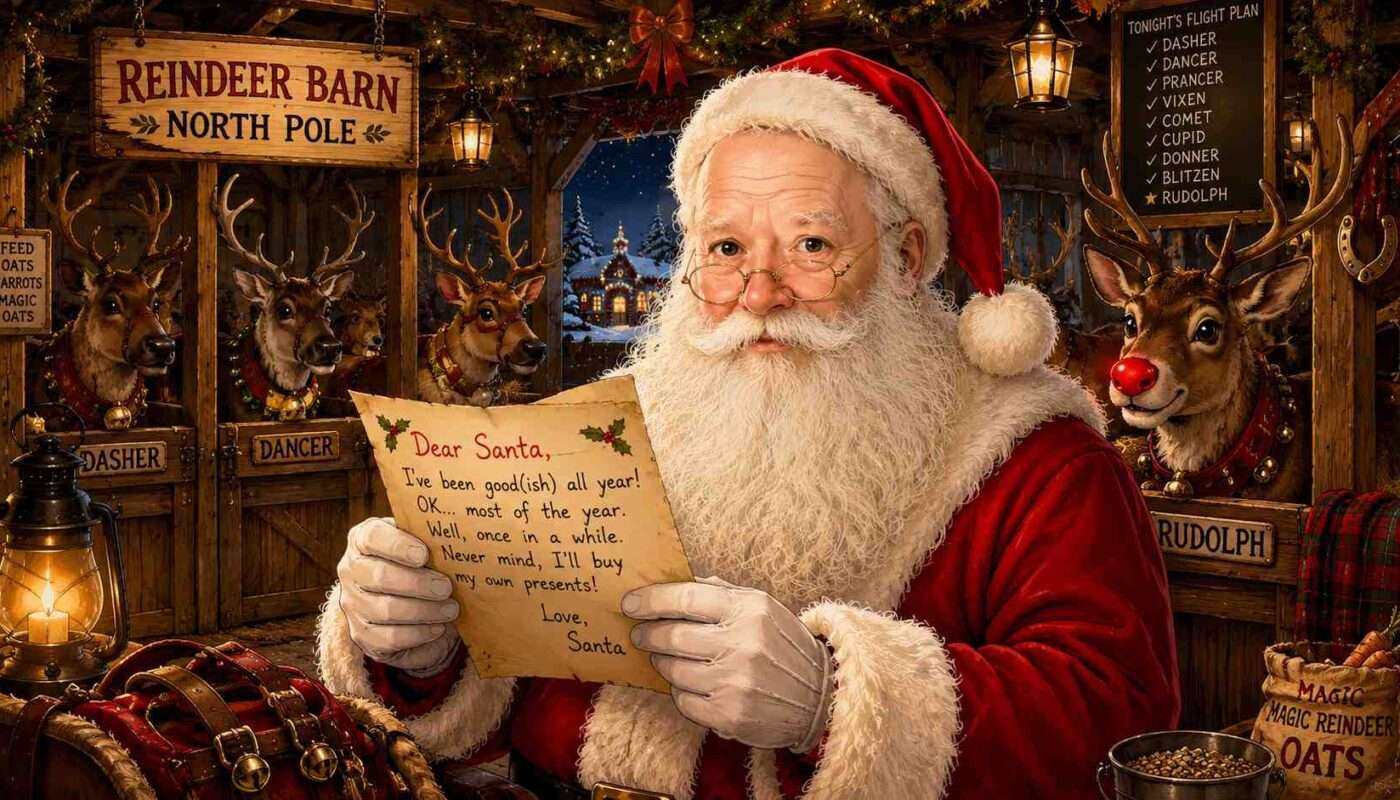 Santa, can I get Christmas ornament storage?