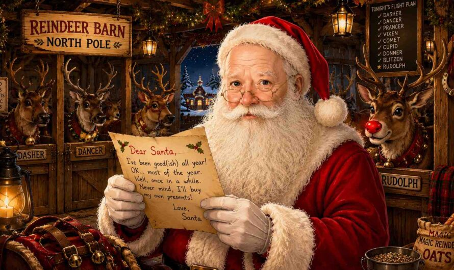 Kris Kringle: Do you come down the chimney?