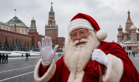Deda Mraz: Do you wear a long robe like the Russian Santa, or a short jacket?