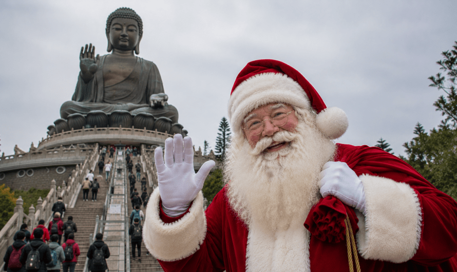 Papa Noel: Do you visit both Spain and Latin America?