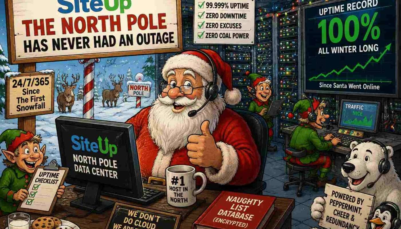 SiteUp: The North Pole Has Never Had an Outage
