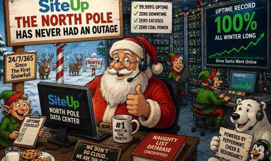 SiteUp: The North Pole Has Never Had an Outage