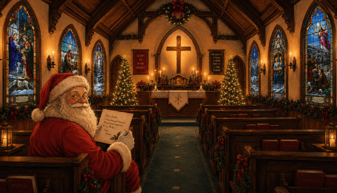 Why Is Santa Claus Named Santa Claus? From Rhode Island