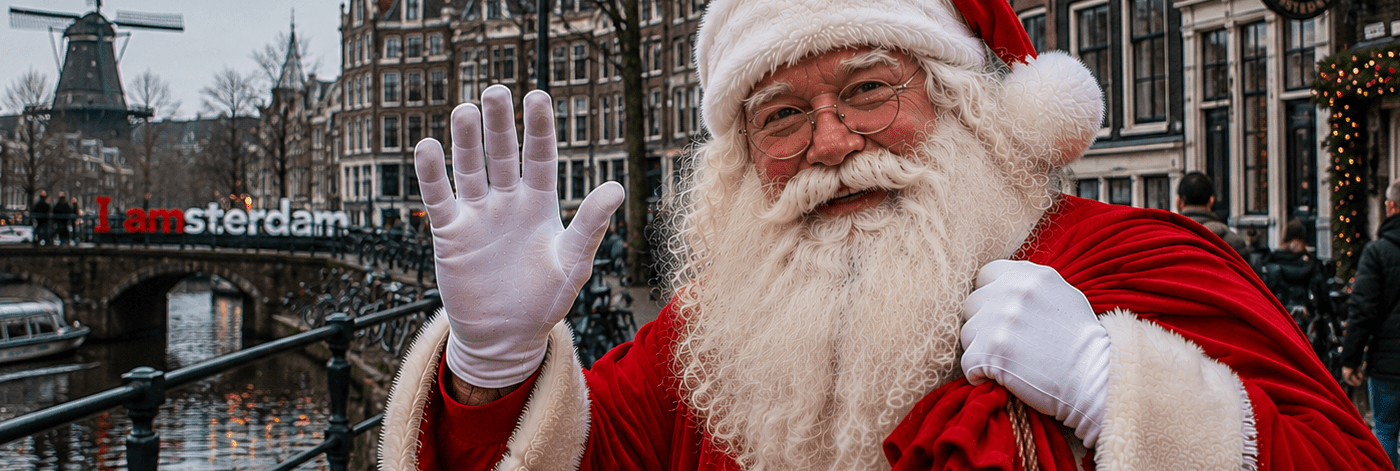 Samichlaus: Your name means Santa Claus in Swiss German. Are you like the American Santa?