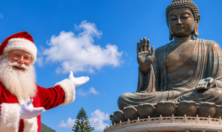 Santa Claus: Do you exist in every country at the same time?