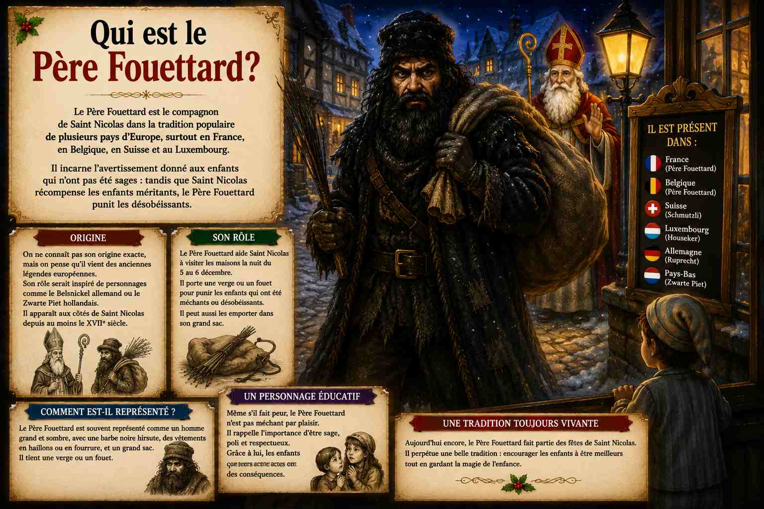 Qui est le Père Fouettard?