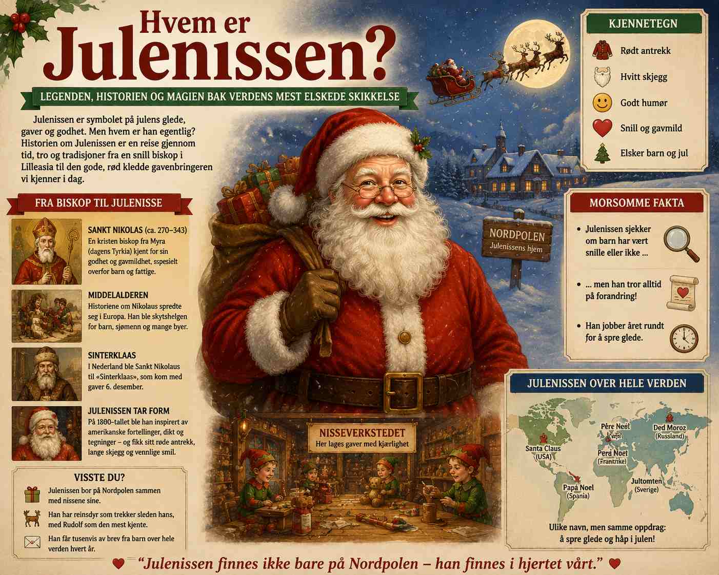 Hvem er Julenissen?