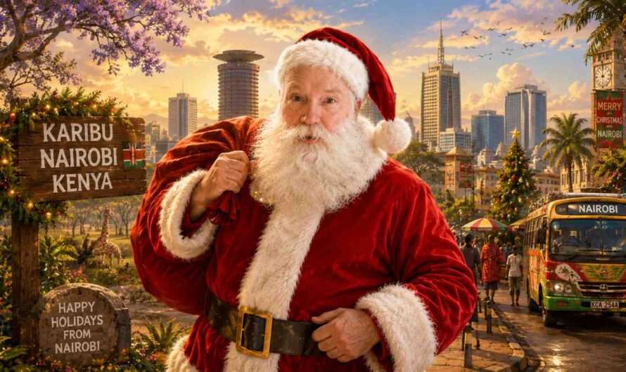What Is Santa Claus’s Phone Number? From Kenya