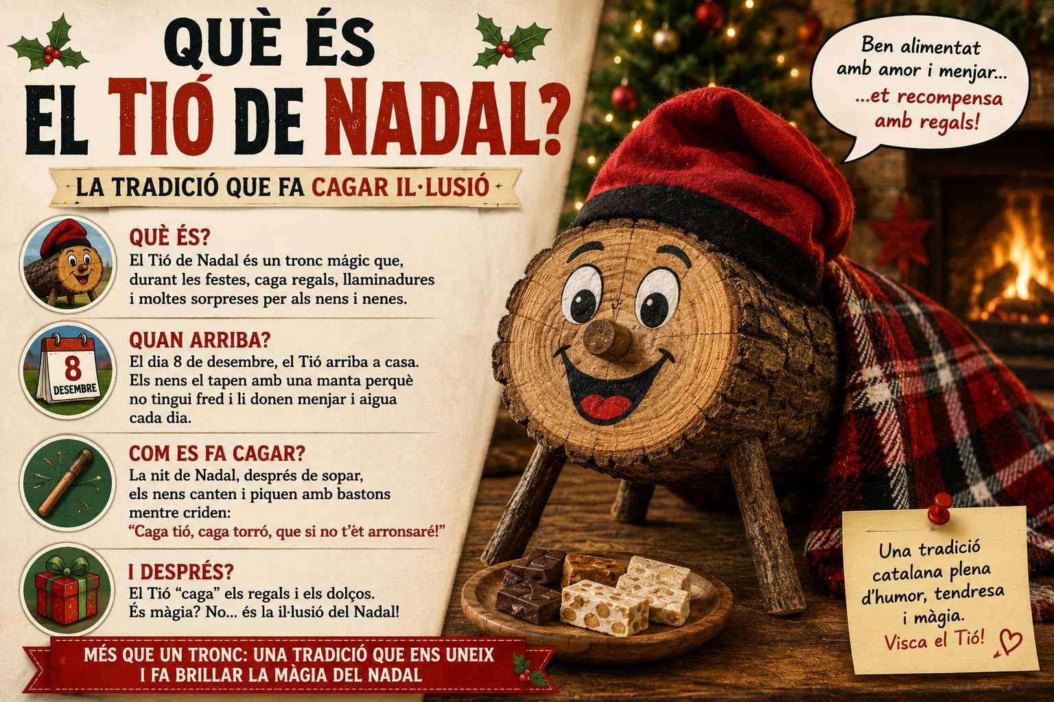 Què és el Tió de Nadal?
