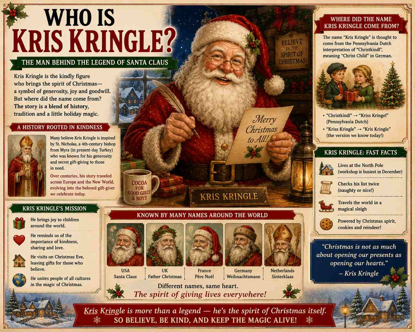 Who Is Kris Kringle?