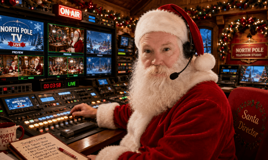Santa Explains the 4th of July in the USA