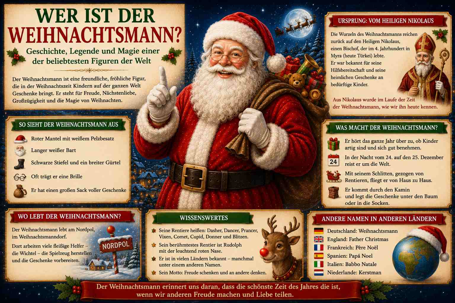 Wer ist der Weihnachtsmann?